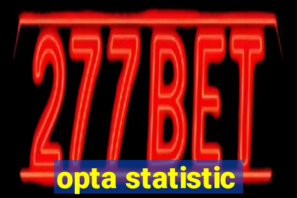 opta statistic